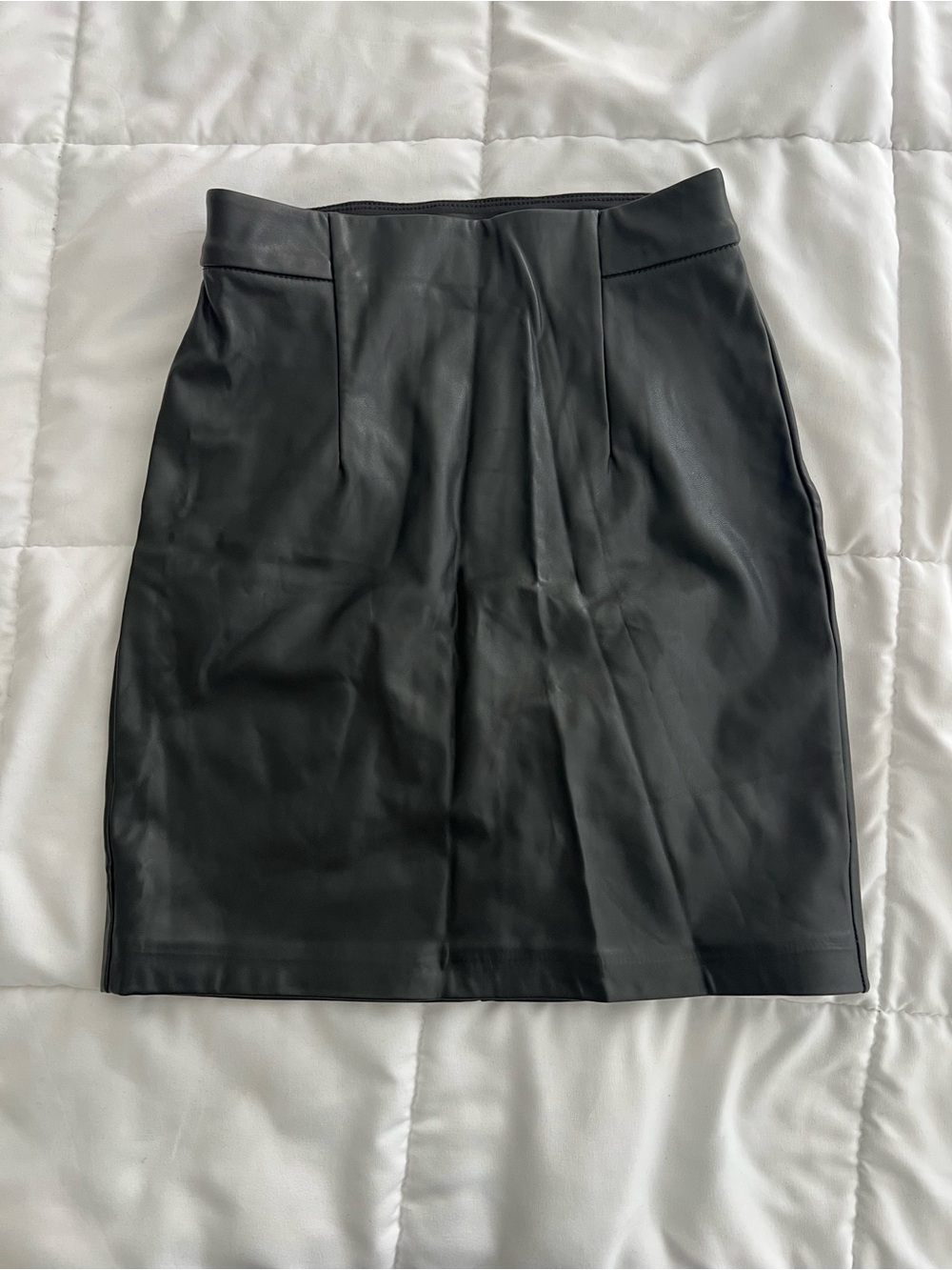 🖤 DYNAMITE Women’s Black Mini Faux Leather Skirt, Size XS